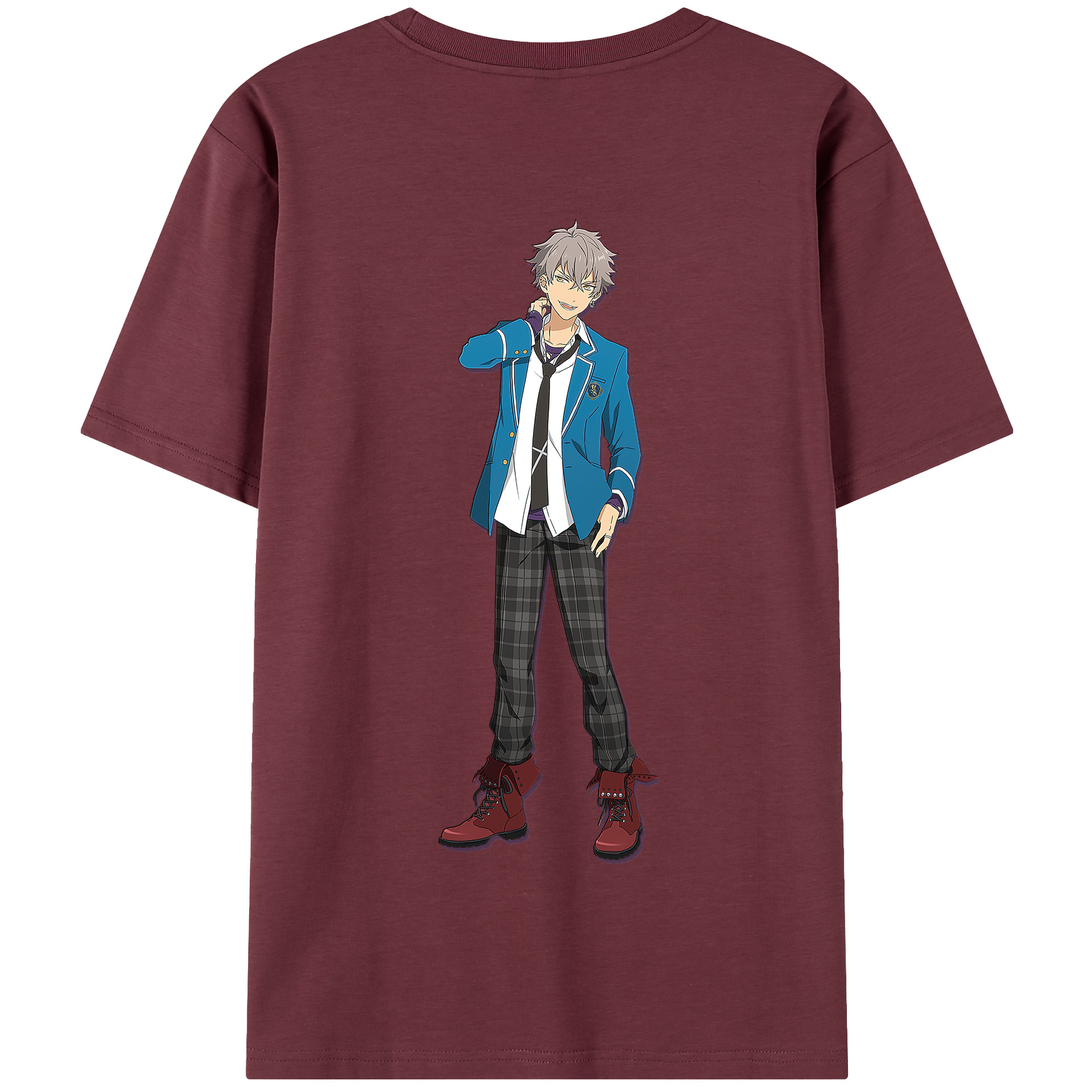 （画像用） あんさんぶるスターズ! Ensemble Stars 綿100％半袖Tシャツ（背面プリント）